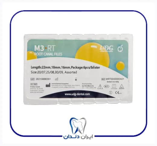 فایل روتاری درمان مجدد M3 – Retreatment Rotary File