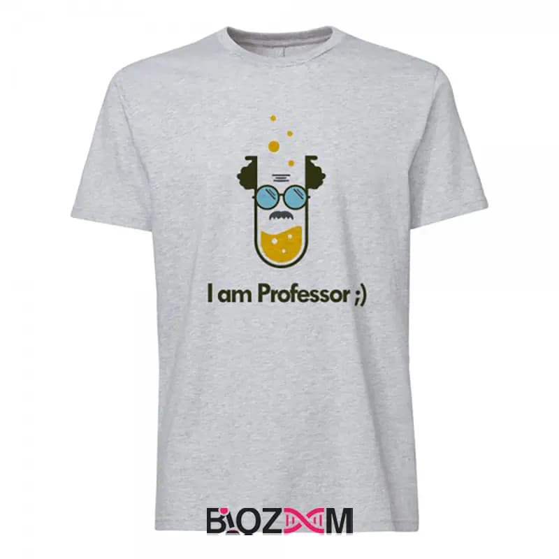 تیشرت طرح I am Professor زیست شناسی – کد 125 — تصویر ۴