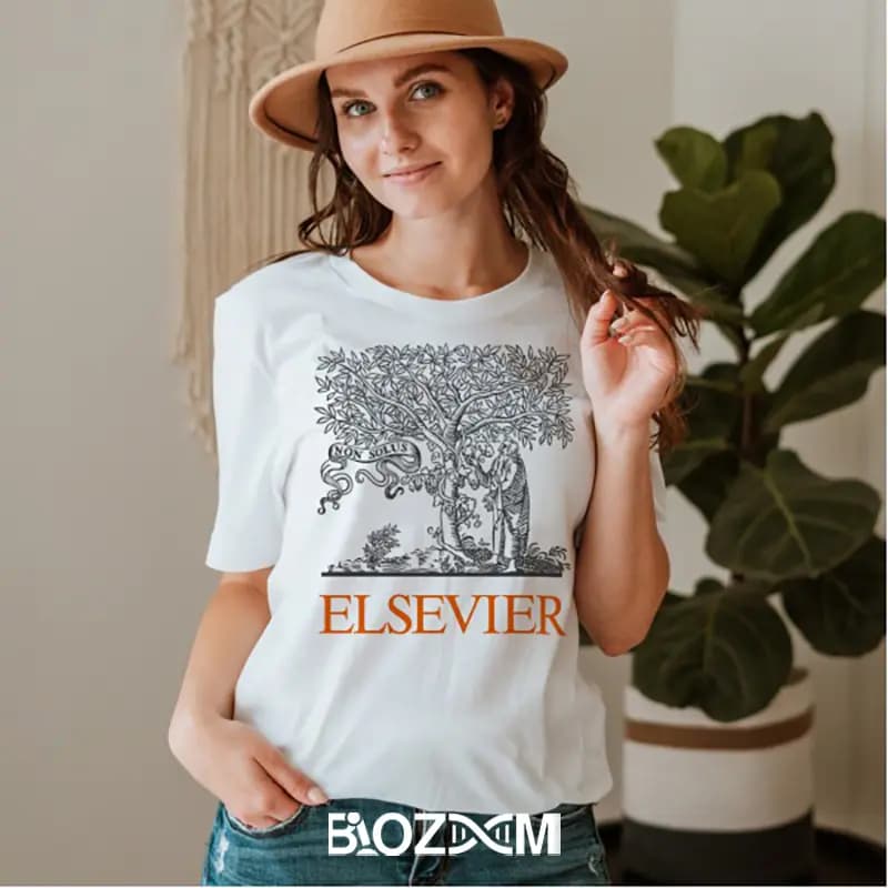 تیشرت طرح Elsevier زیست شناسی – کد 117