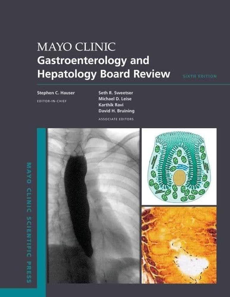 Mayo Clinic Gastroenterology and Hepatology Board Review 6th Edition – مرور بورد گوارش و کبد سال ۲۰۲۴ ویرایش ششم — تصویر ۲