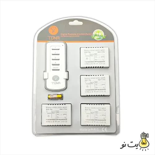 ریموت کنترل 4 کانال مجزا — تصویر ۴