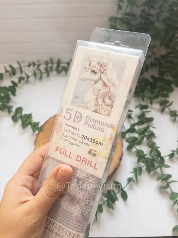 نقاشی الماسی بزرگسال (سفره ای) 20 در 30 — تصویر ۳