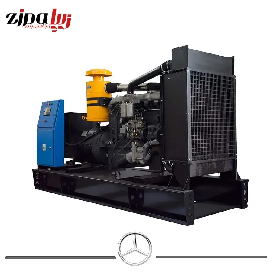 دیزل ژنراتور توان 200 کاوا مدل OM355TGE بنز ایدم