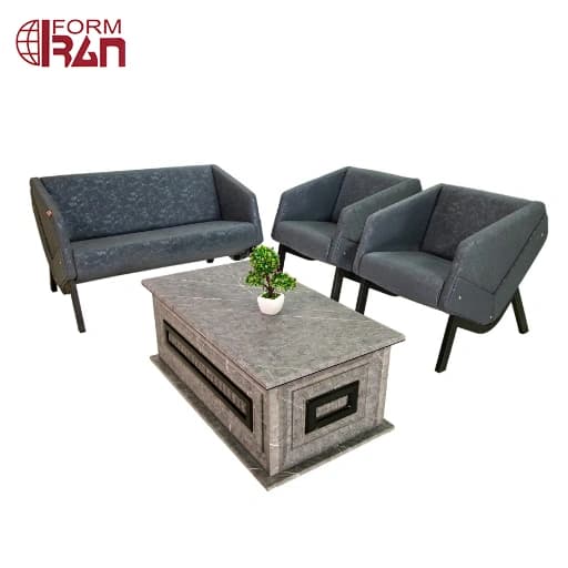 نیم ست مبل اداری جوان مدل J4030 — تصویر ۲