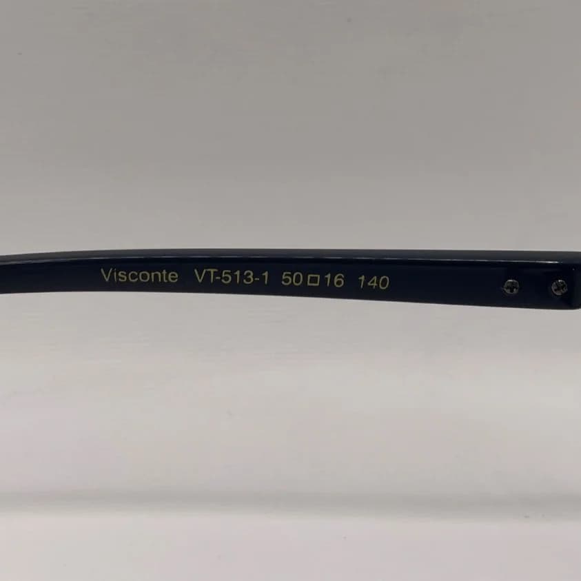 عینک طبی ویسکونته VISCONTE اورجینال مدل VT-513-1 مشکی — تصویر ۸