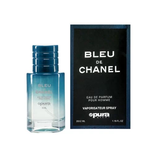 عطر مردانه پورا رایحه Bleu De Chanel حجم 35 میل — تصویر ۵
