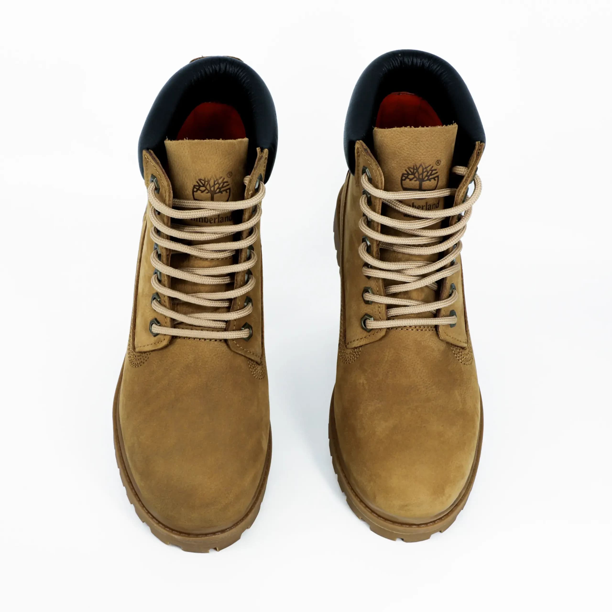 بوت تیمبرلند Timberland مردانه چرم طبیعی رنگ طلایی کد 2872 — تصویر ۱۲