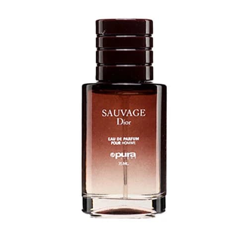 عطر مردانه پورا رایحه Sauvage Dior حجم 35 میل — تصویر ۶