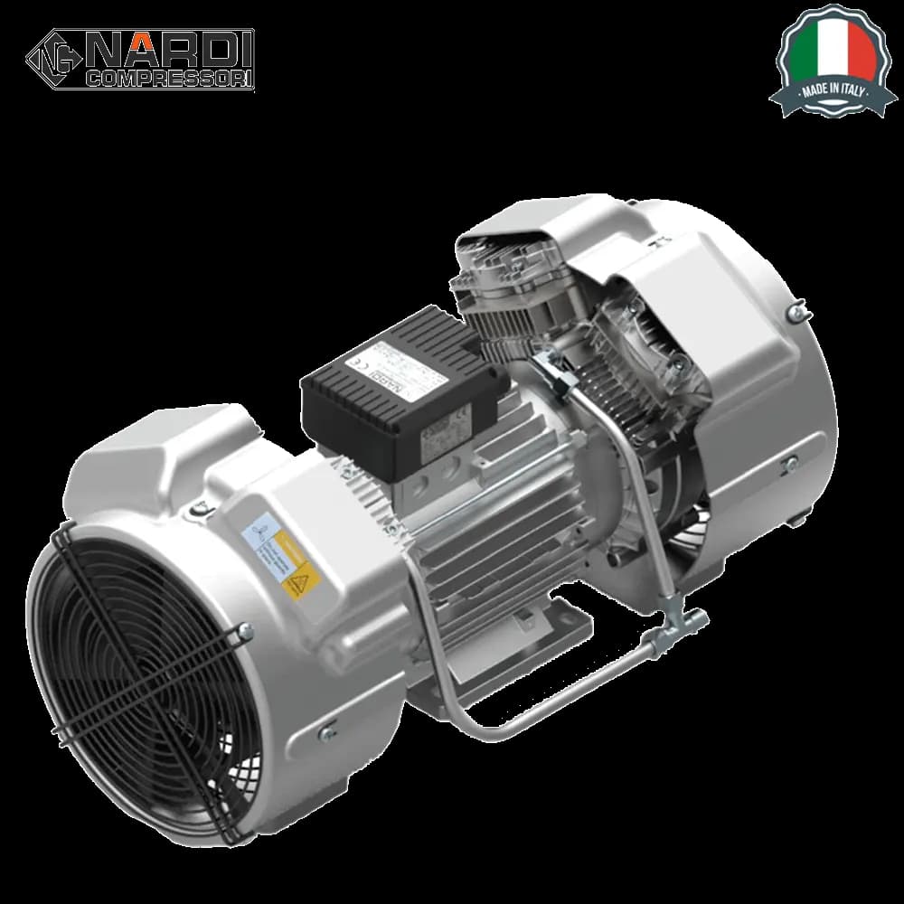 سیلندر و الکتروموتور اویل فری 10 بار NARDI EXTREME4