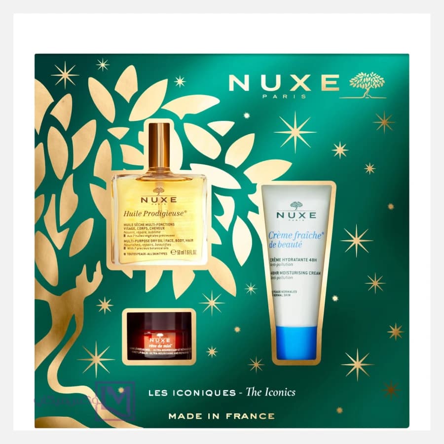 ست هدیه مراقبت چهره و بدن نوکس(NUXE) مدل Face & Body Iconics Gift Set — تصویر ۳