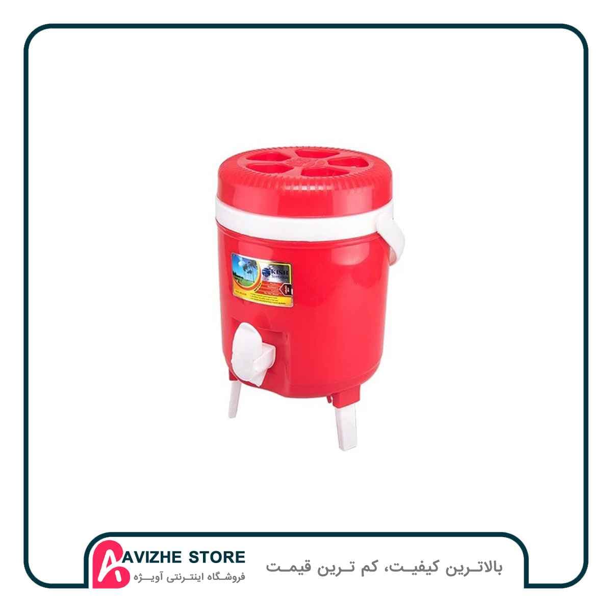 کلمن 6 لیتری کیش تریموس پایه دار ( بهمراه بطری مایع شربت رایگان ) — تصویر ۳