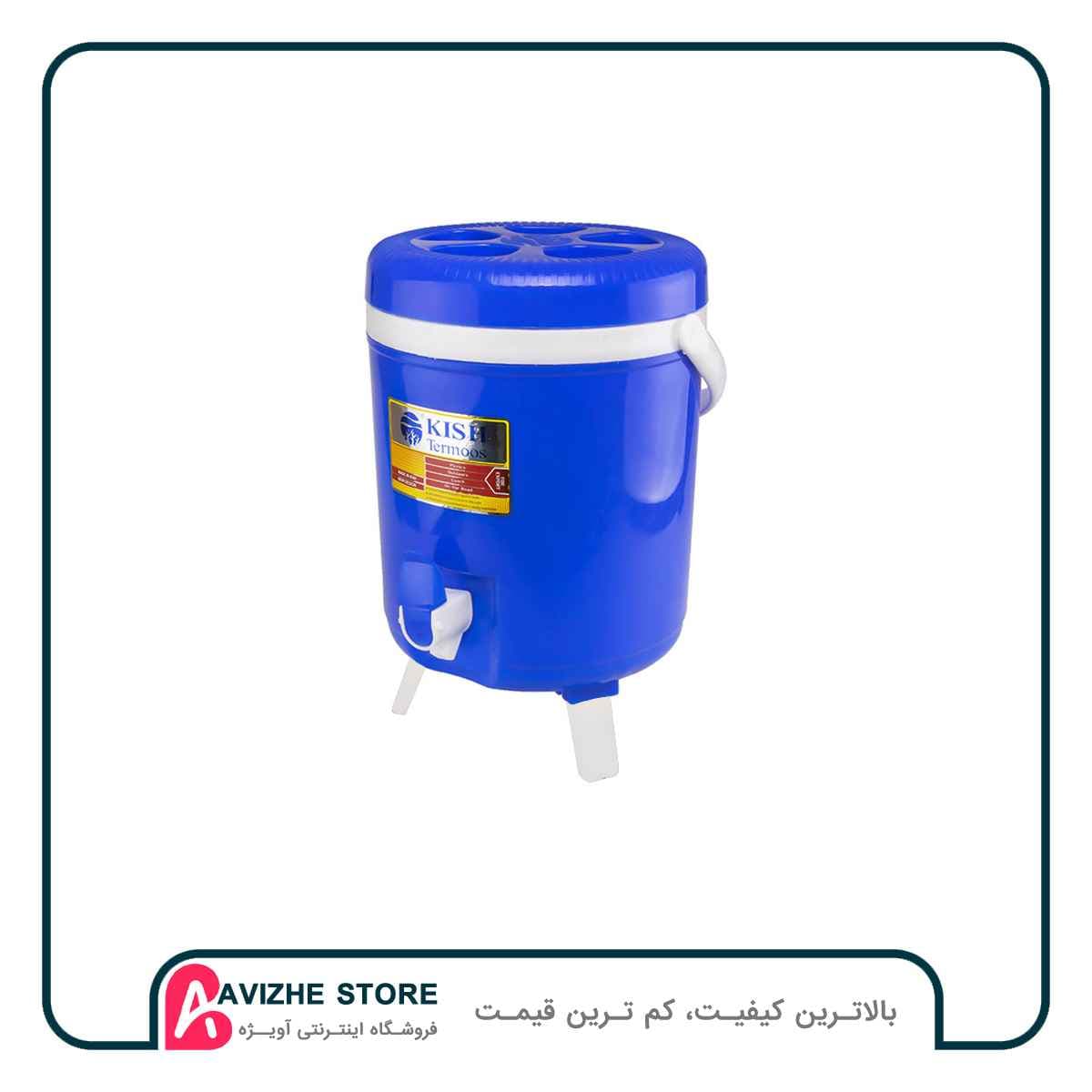 کلمن 6 لیتری کیش تریموس پایه دار ( بهمراه بطری مایع شربت رایگان ) — تصویر ۴