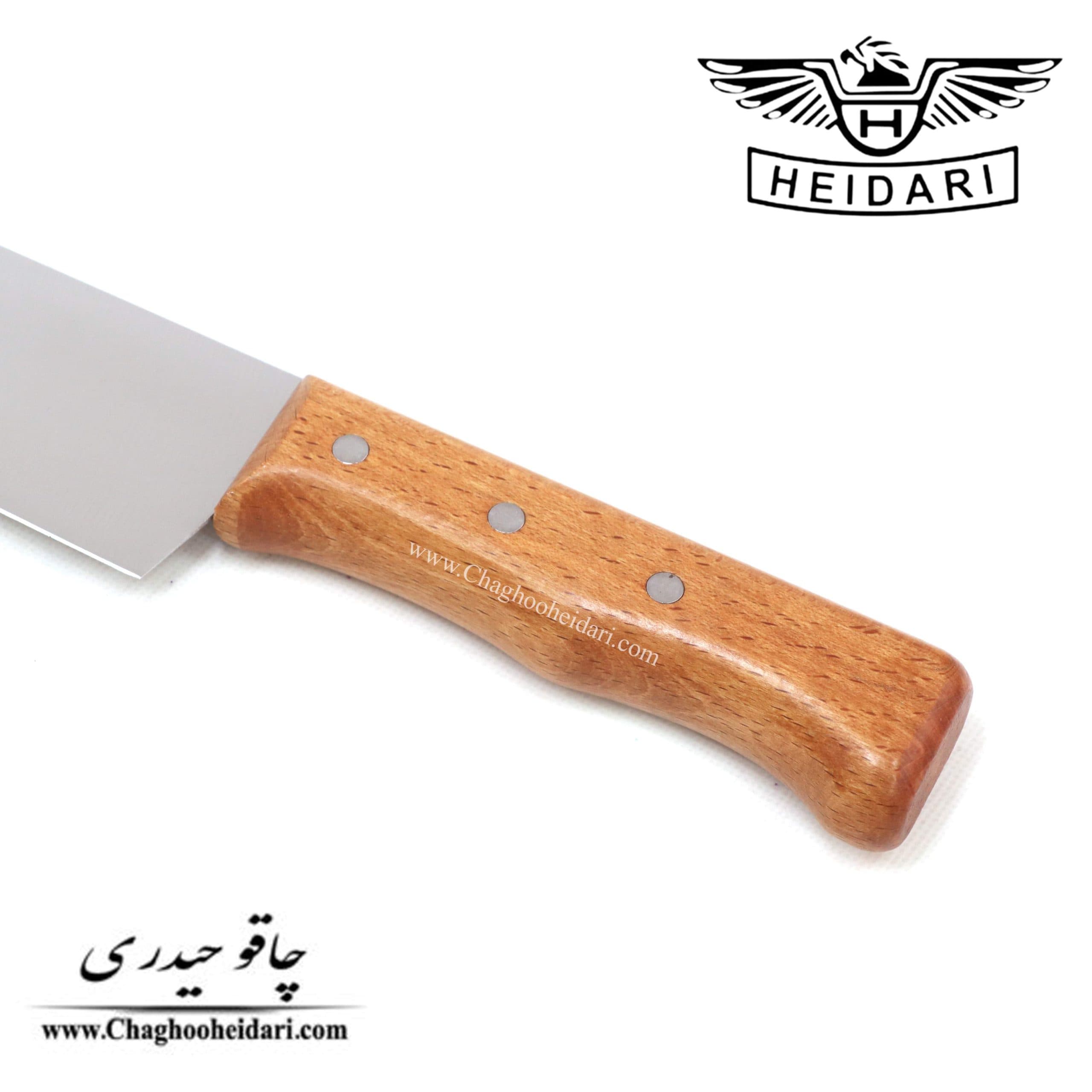 کارد برگ زنی دسته چوب حیدری بلند — تصویر ۱۰