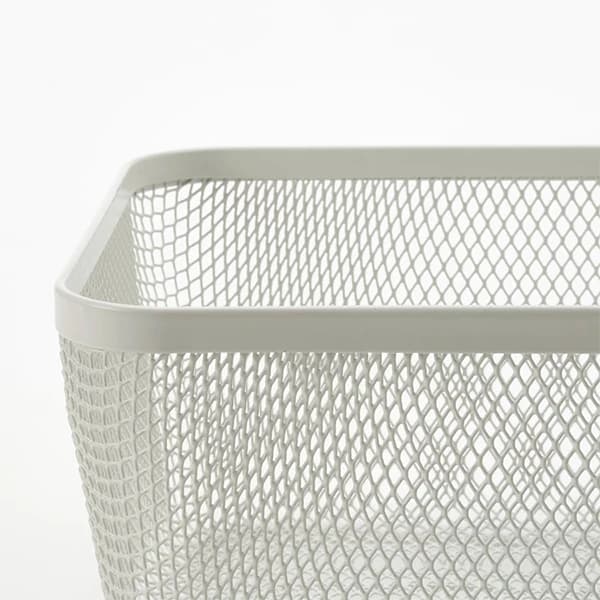 سبد فلزی مستطیل ایکیا مدل IKEA 365+ درب دار و بدون درب 2 رنگ — تصویر ۸