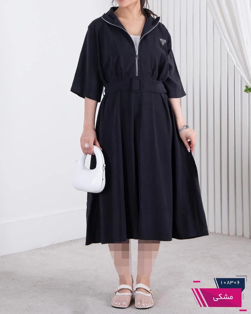 پیراهن زنونه جلو زیپ LIMITED/PRADA — تصویر ۸