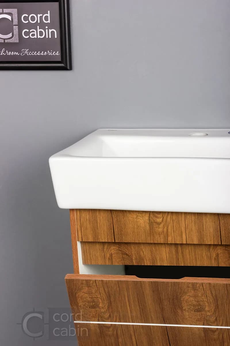 روشویی کابینتی و آینه باکس آتیلا طرح چوب سینا — تصویر ۳