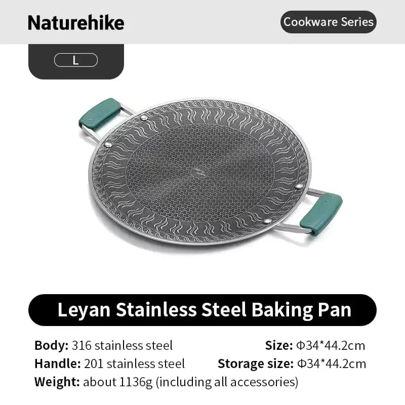 ماهیتابه استیل ضدزنگ لویان نیچرهایک مدل CNK2550CF011 — تصویر ۷