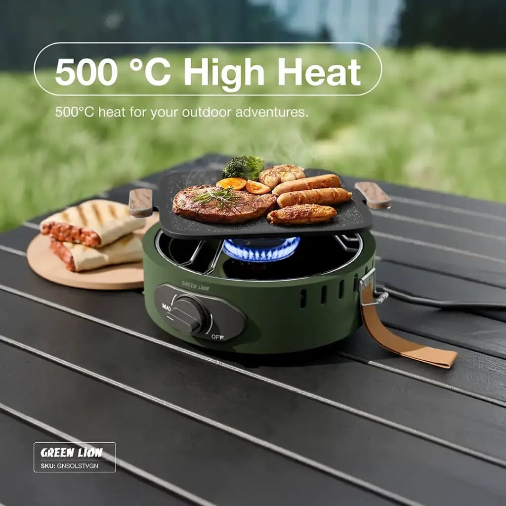 اجاق گازی مسافرتی گرین لاین مدل Solo Flame Camping Stove — تصویر ۱۰