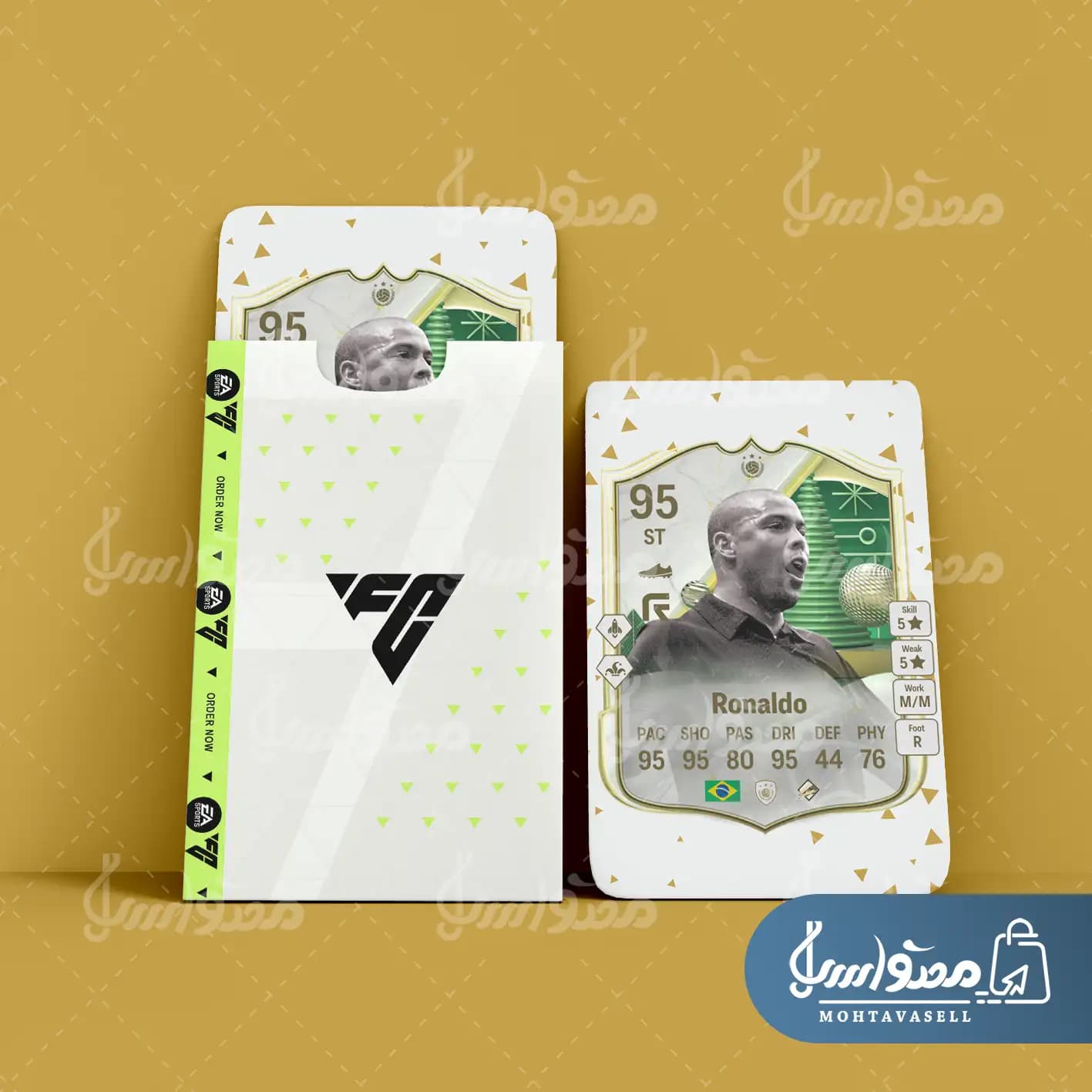 کارت بازی رونالدو برزیلی FC 25 (کارت وینتر) — تصویر ۳