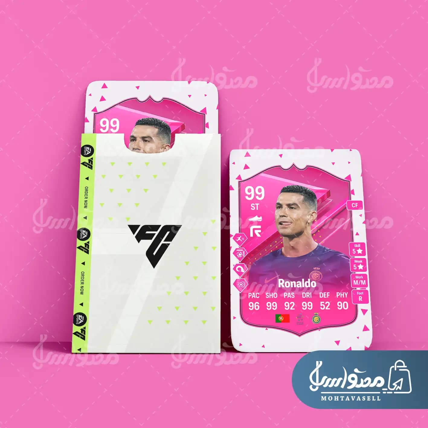 کارت بازی رونالدو FC 24 (کارت فوتیز) — تصویر ۶