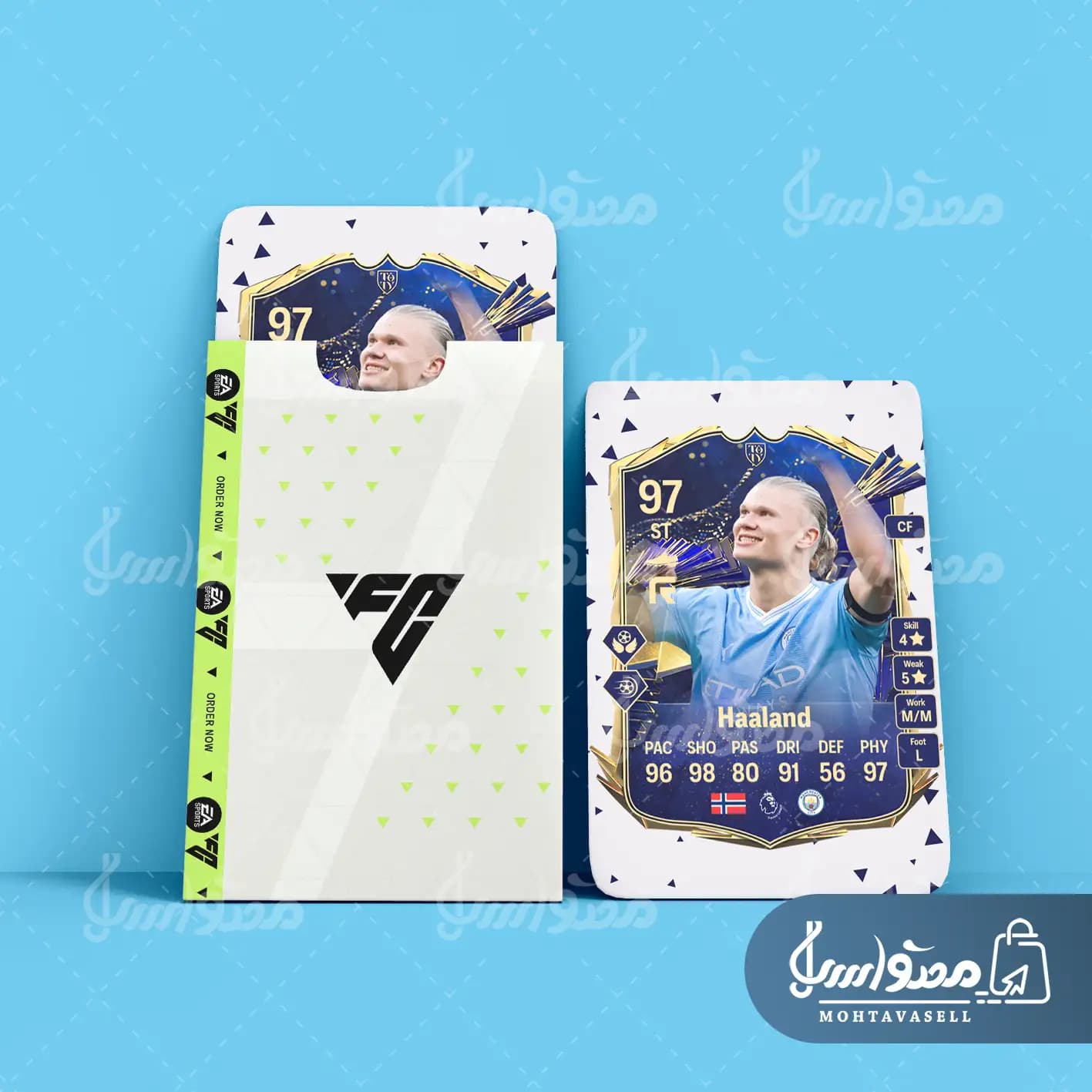 کارت بازی هالند FC 24 (کارت توتی) — تصویر ۶