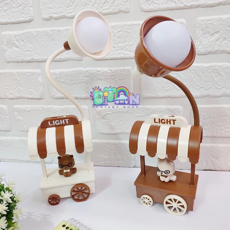 چراغ مطالعه و چراغ خواب طرح خرس کیوت — تصویر ۴