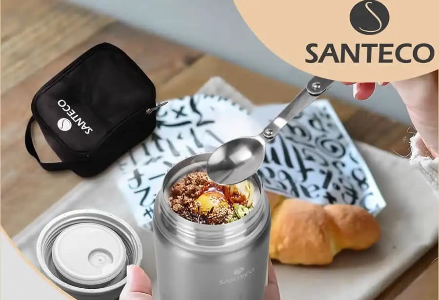 فلاسک غذا سانتکو Santeco KOGE FJ 500ml — تصویر ۷