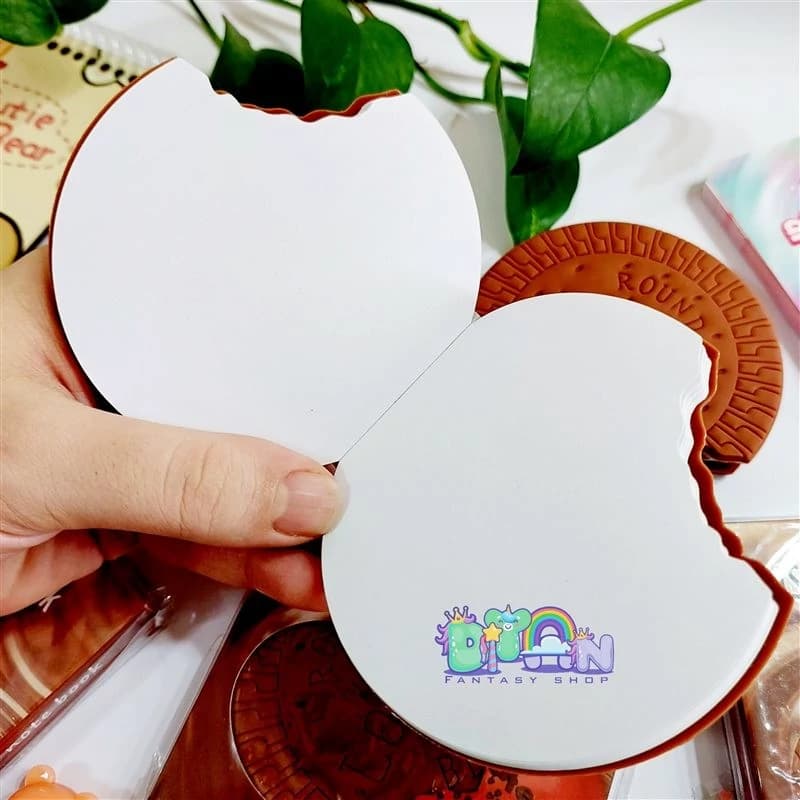 دفترچه بیسکوییتی گرد با رایحه شکلات — تصویر ۶