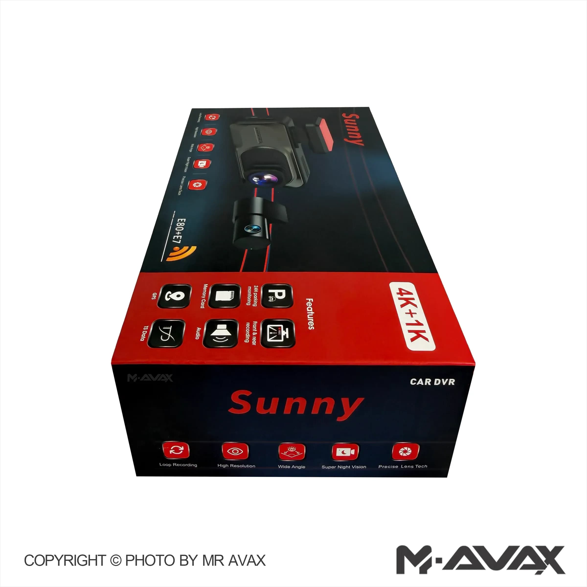 دوربین ثبت وقایع سانی مدل (E80 )SUNNY — تصویر ۷
