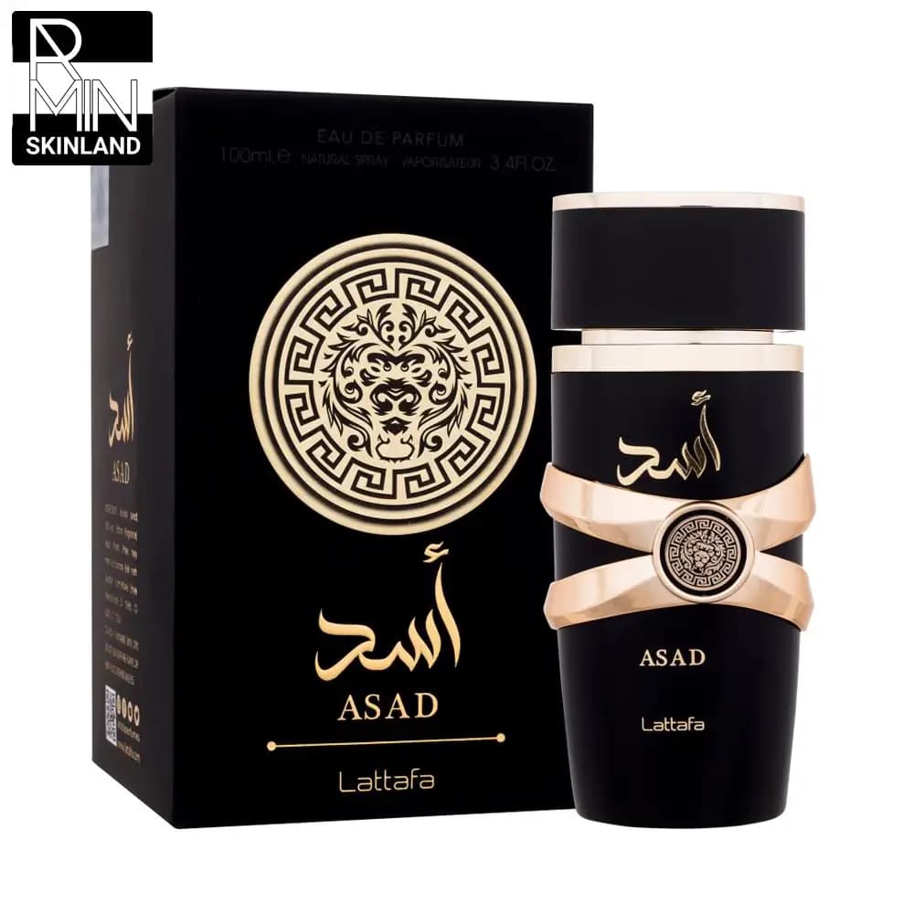 عطر و ادکلن مردانه اَسَد لطافه اصل LATTAFA ASAD PERFUMES 100ML — تصویر ۱۲