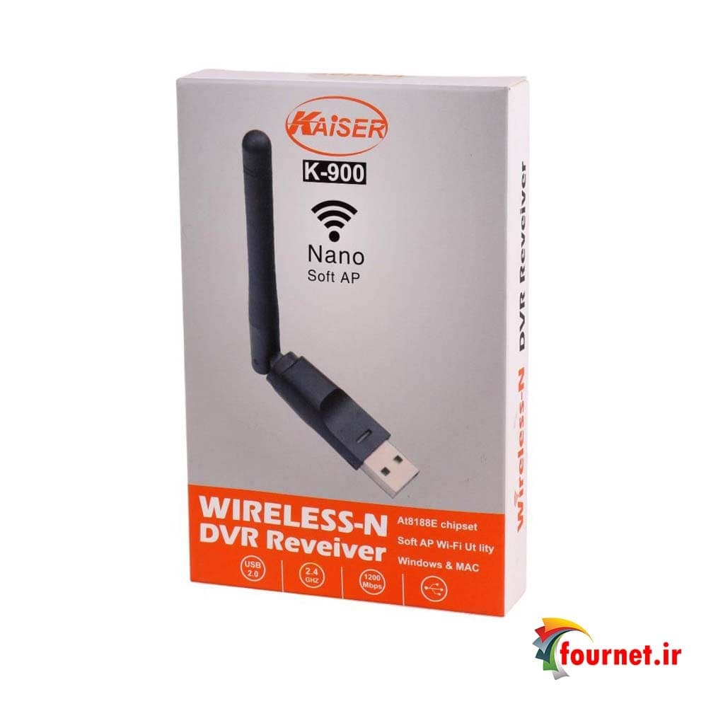 کارت شبکه بی سیم آنتن دار Kaiser K-900 300Mbps — تصویر ۷