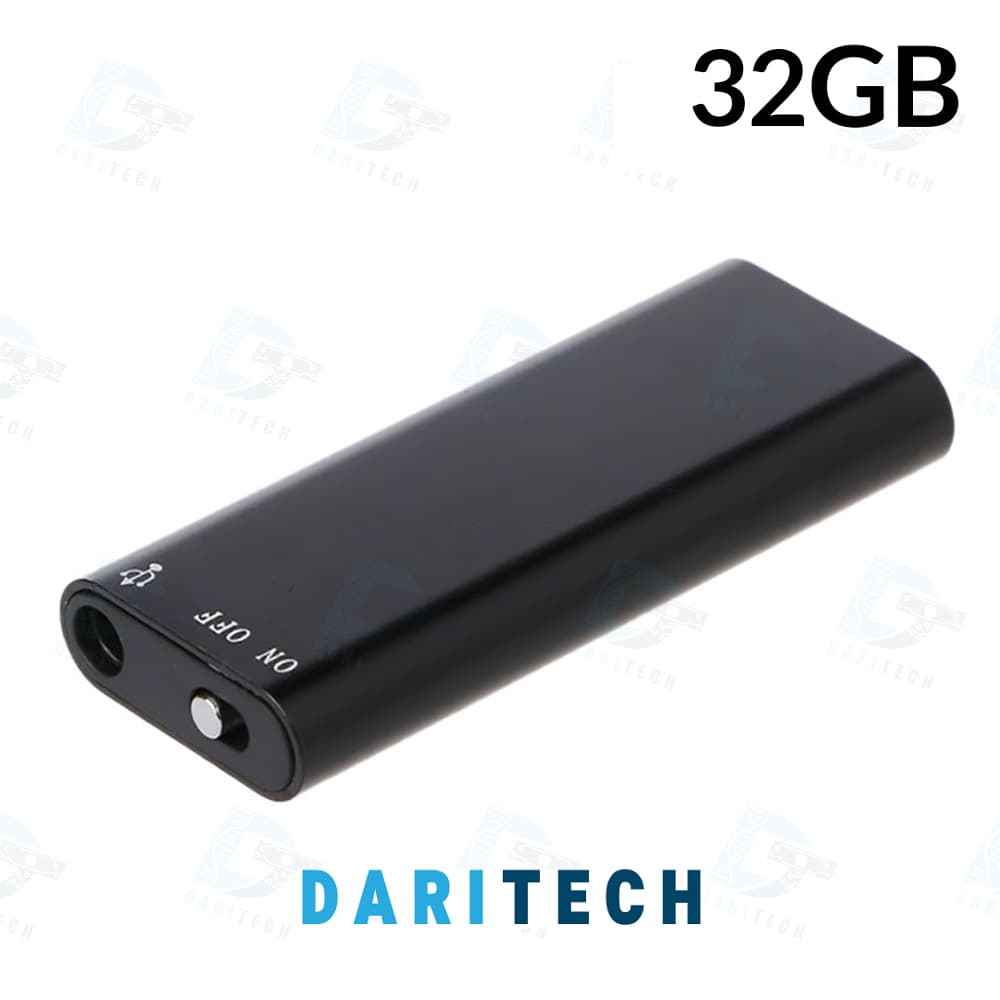 دستگاه ضبط صدای خبرنگاری SK-892 مدل 32 گیگ با نگهداری 8 ساعت شارژ