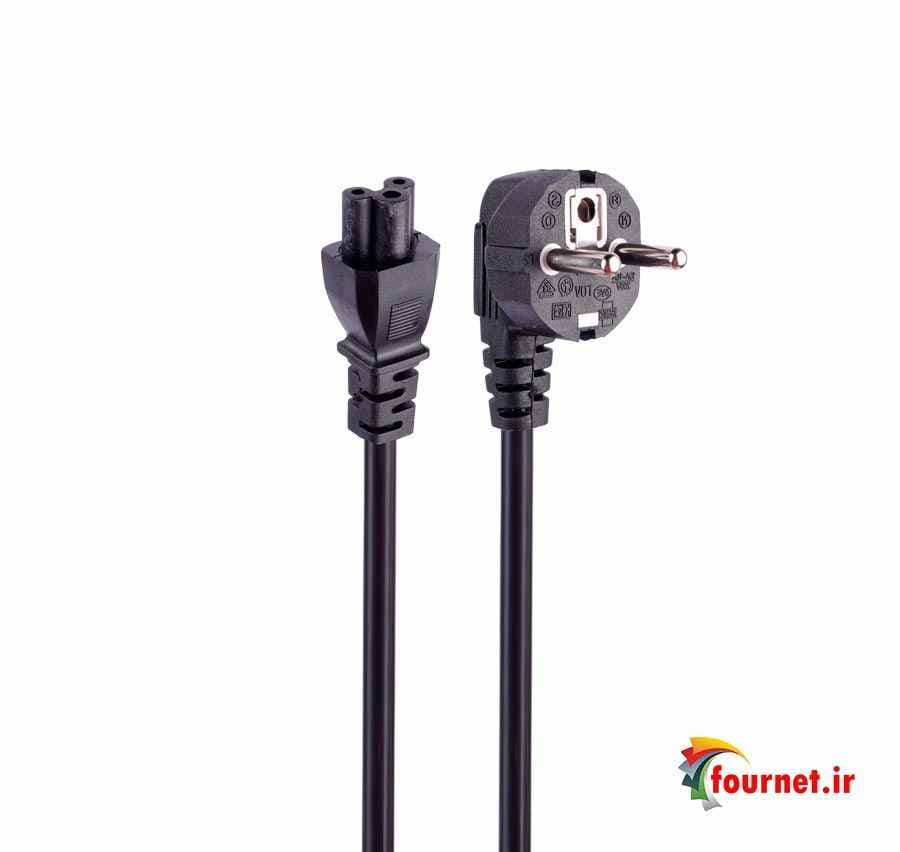 کابل برق 1/5متر لپ تاپ K-net Plus — تصویر ۴