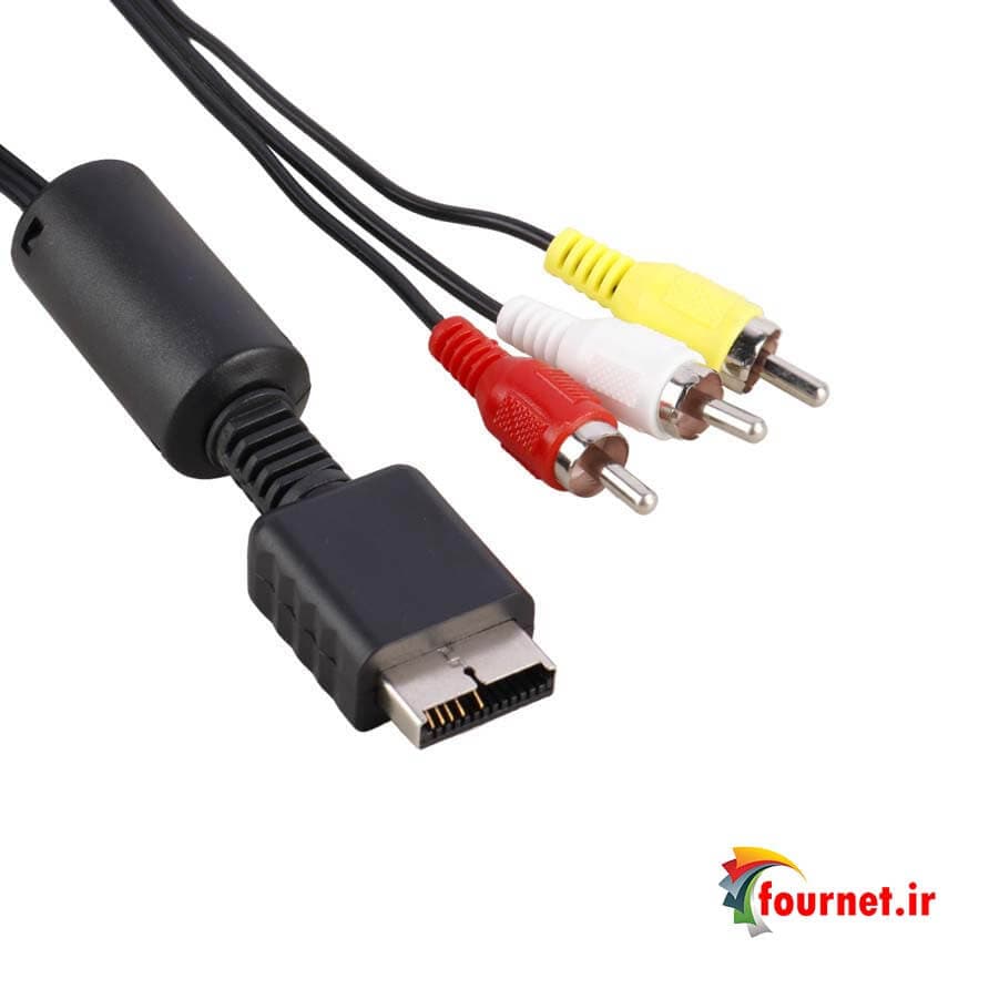 کابل تصویر کامپوننت Royal PS2 To RCA 1.5m — تصویر ۷