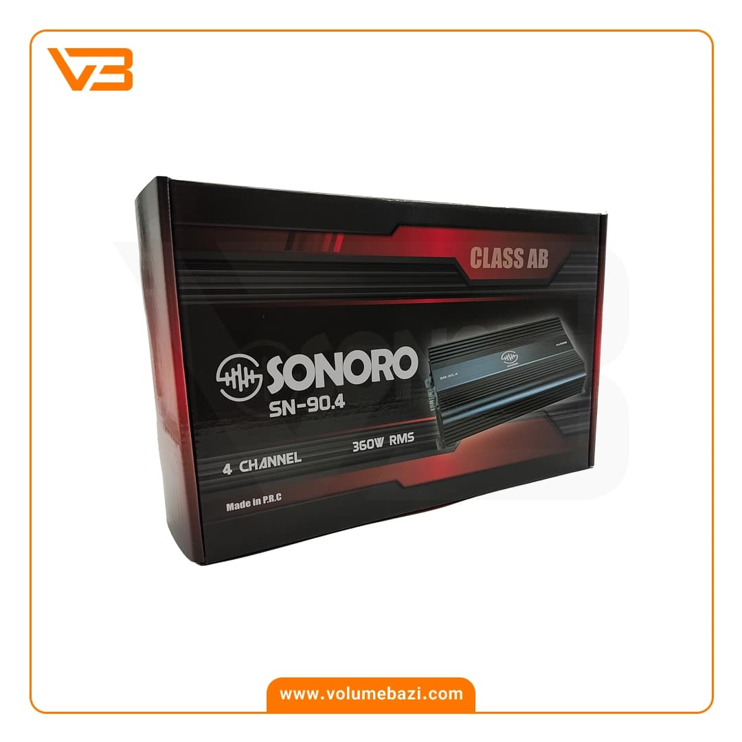 آمپلی فایر 4 کانال SONORO مدل SN-90.4 — تصویر ۱۰