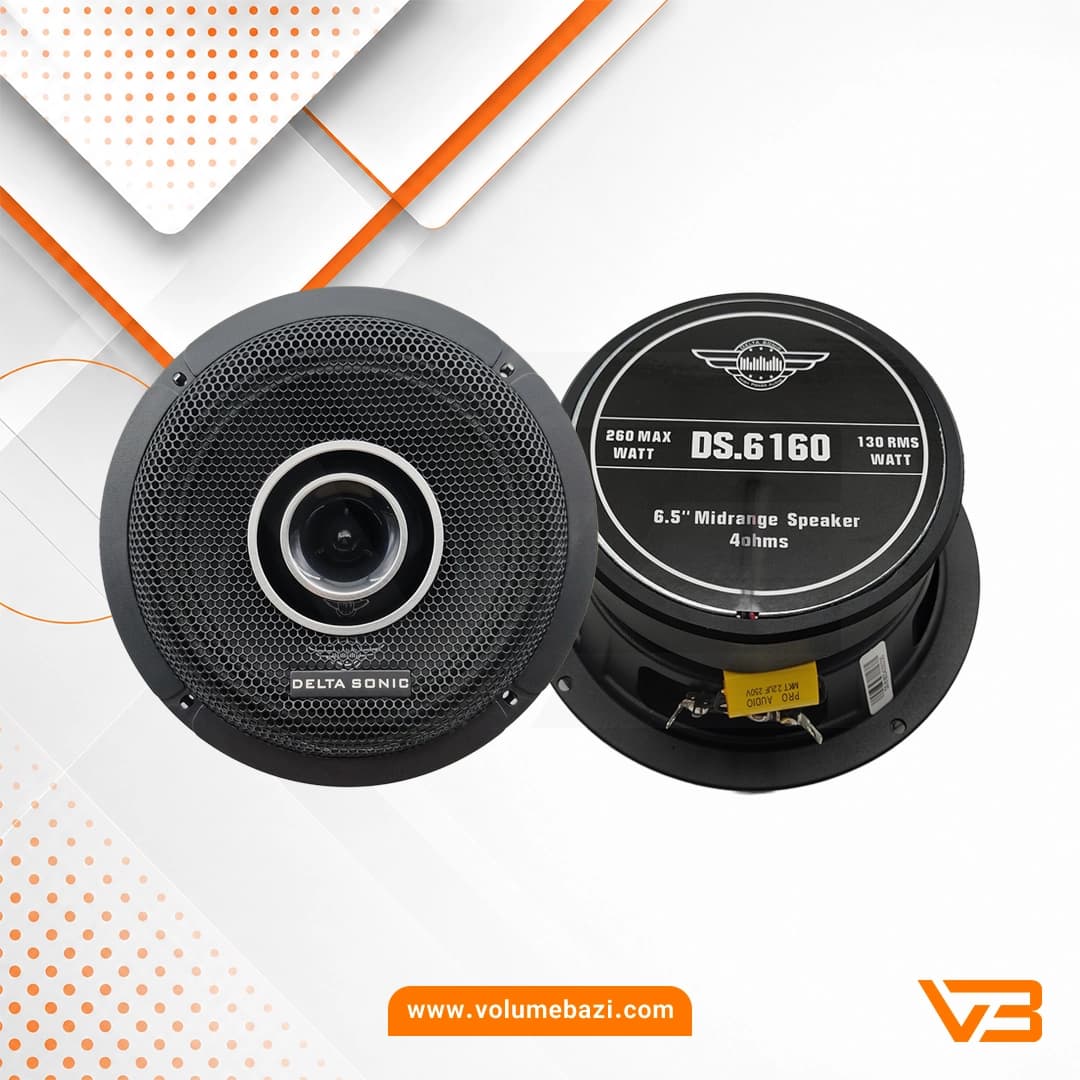 فول رنج دلتاسونیک مدل DS.6160 سایز 6.5 اینچ – دو عددی — تصویر ۸