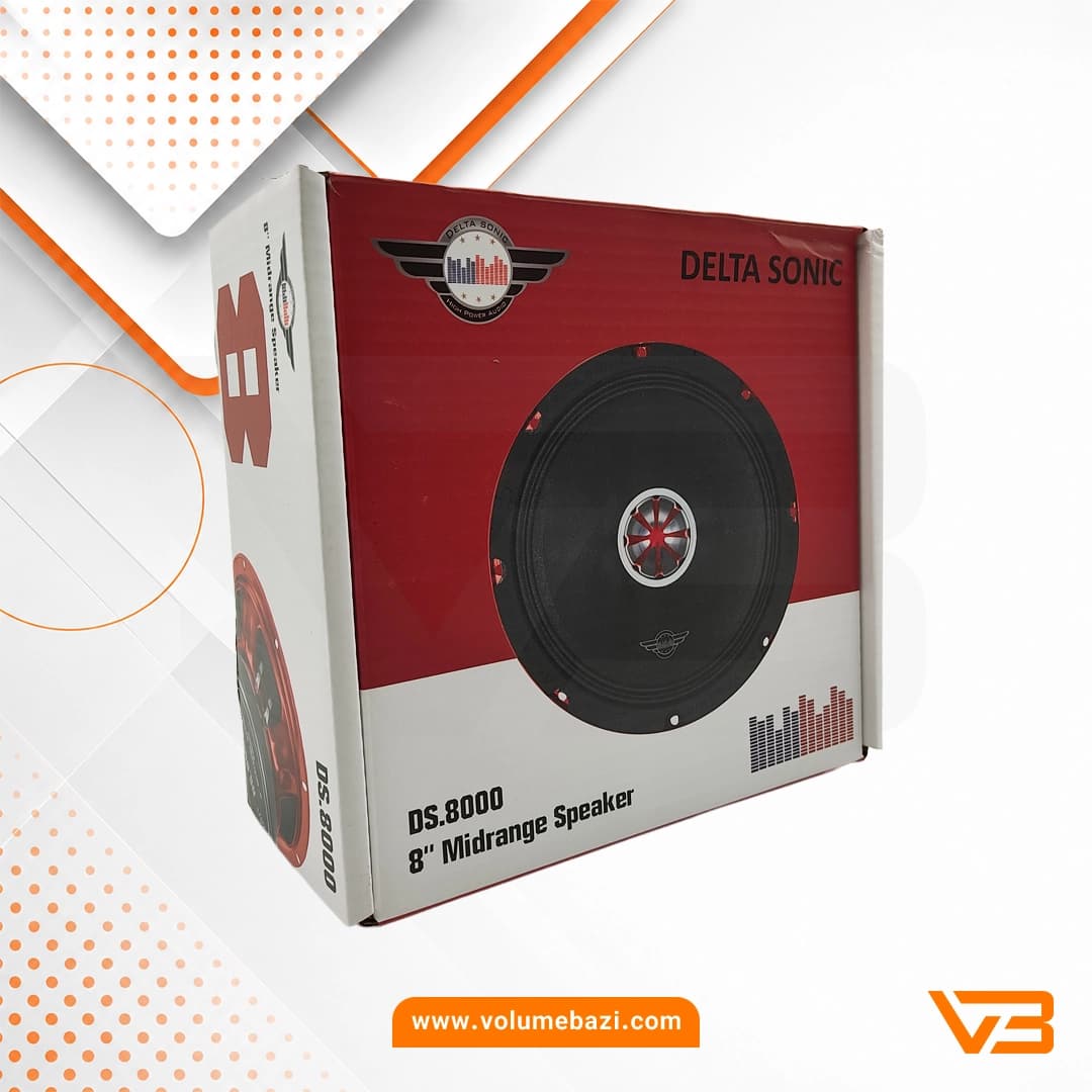 میدرنج دلتاسونیک مدل DS.8000 سایز 8 اینچ – دو عددی — تصویر ۲