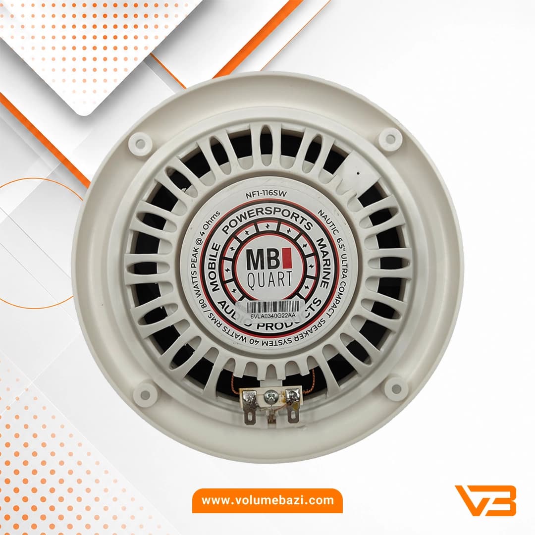 اسپیکر خودرو ام بی کوارت مدل NF1-116SW سایز 6.5 اینچ – بسته دو عددی — تصویر ۷