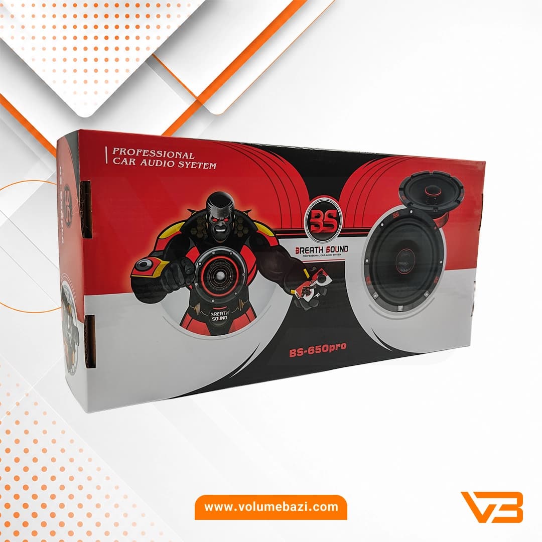 اسپیکر خودرو برث ساند مدل BS-650pro سایز 6.5 اینچ – بسته دو عددی — تصویر ۹