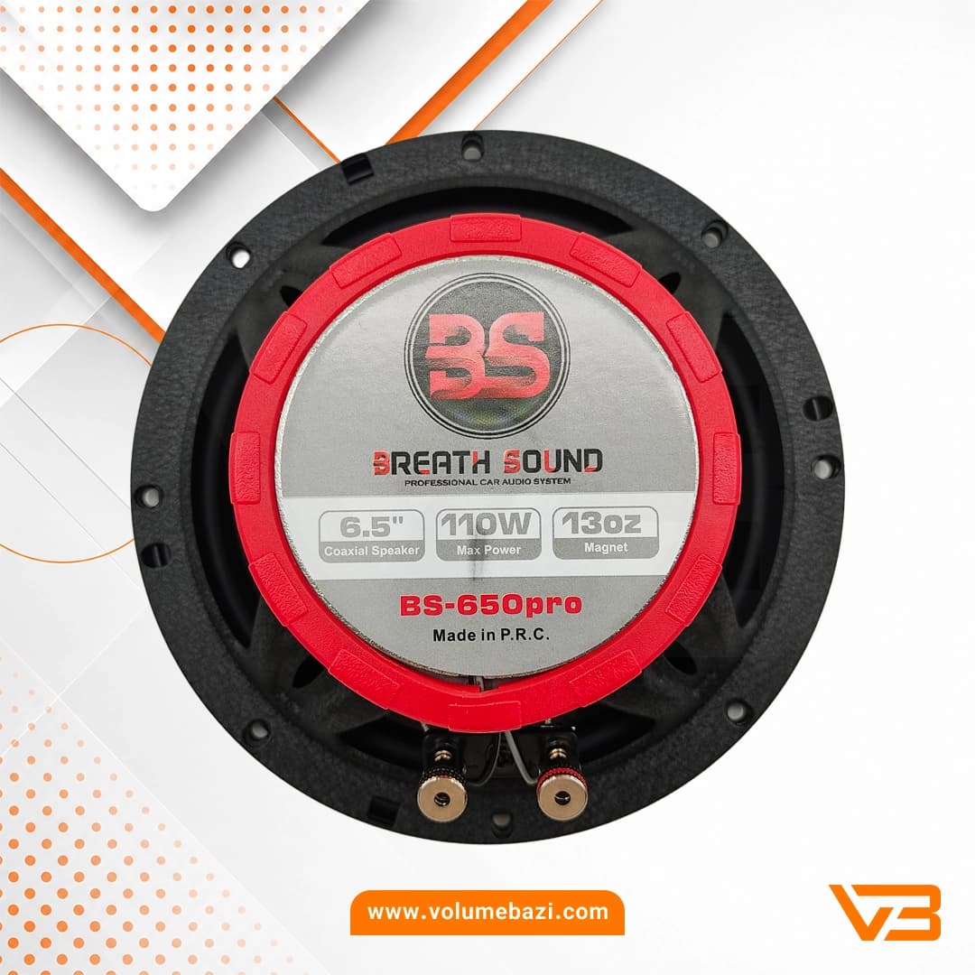اسپیکر خودرو برث ساند مدل BS-650pro سایز 6.5 اینچ – بسته دو عددی — تصویر ۶
