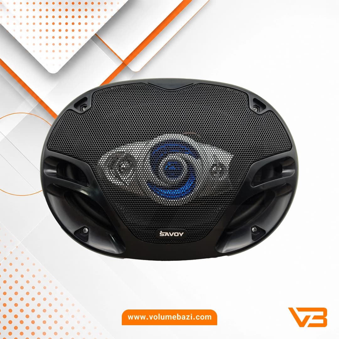 اسپیکر خودرو ساووی مدل SV-6950 سایز 9×6 اینچ – بسته دو عددی — تصویر ۹