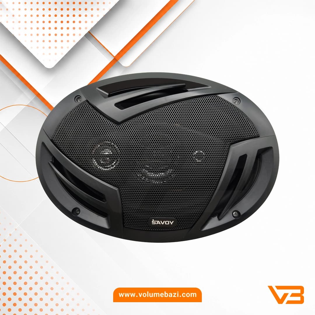 اسپیکر خودرو ساووی مدل SV-6940 سایز 9×6 اینچ – بسته دو عددی — تصویر ۳