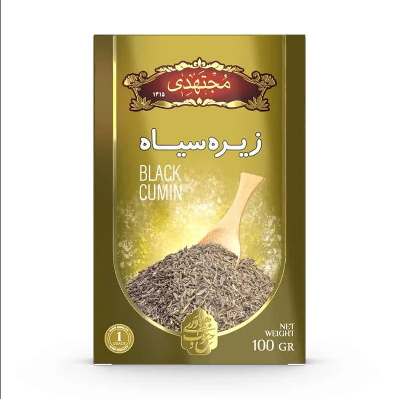 زیره سیاه 100 گرمی مجتهدی