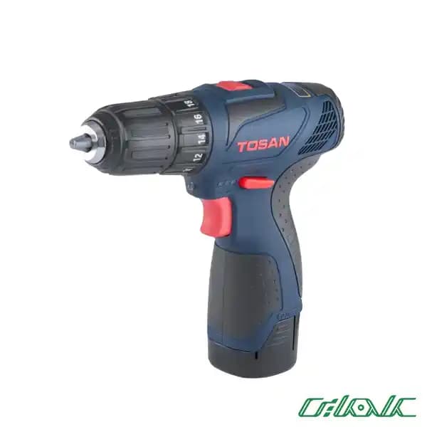 دریل پیچ گوشتی شارژی 14 ولت توسن مدل 9014SCX — تصویر ۶