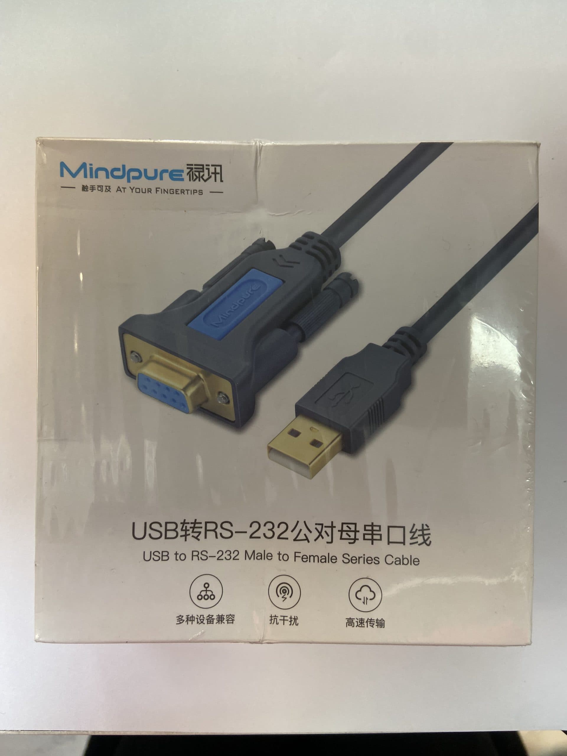 مبدل USB به سریال مادگی RS232 Mindpure — تصویر ۲