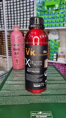 بوتاکس مو 24 لایه وی کی VK X24 LAYERS BOTOX حجم 1400 میل