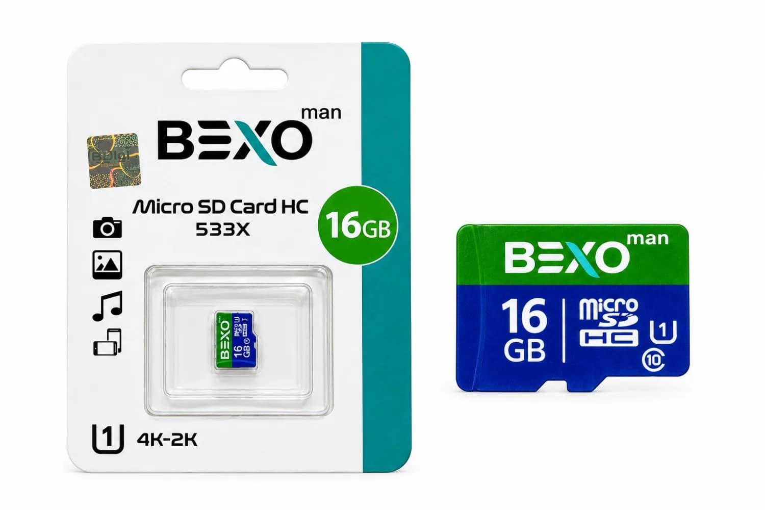 رم میکرو 16 گیگ بکسو مدل Bexo 533X — تصویر ۶