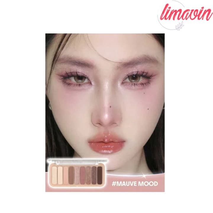 پالت سایه چشم 9 رنگ شیگلم مدل Mauve Mood Palette — تصویر ۳