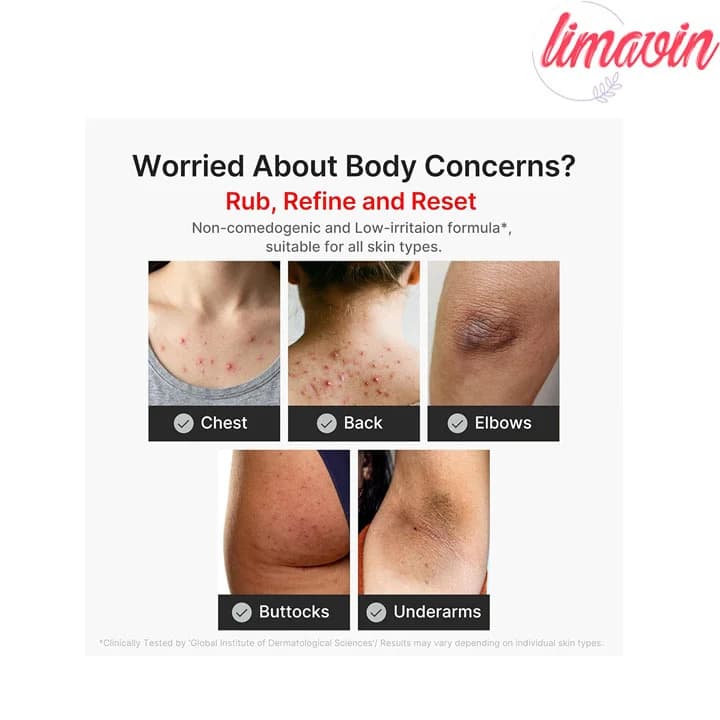 پیل شات بدن کوجیک اسید و زردچوبه مدی کیوب لایه بردار ملایم و روشن کننده قوی تیرگی های بدن حجم 280 میلی لیتر — تصویر ۴