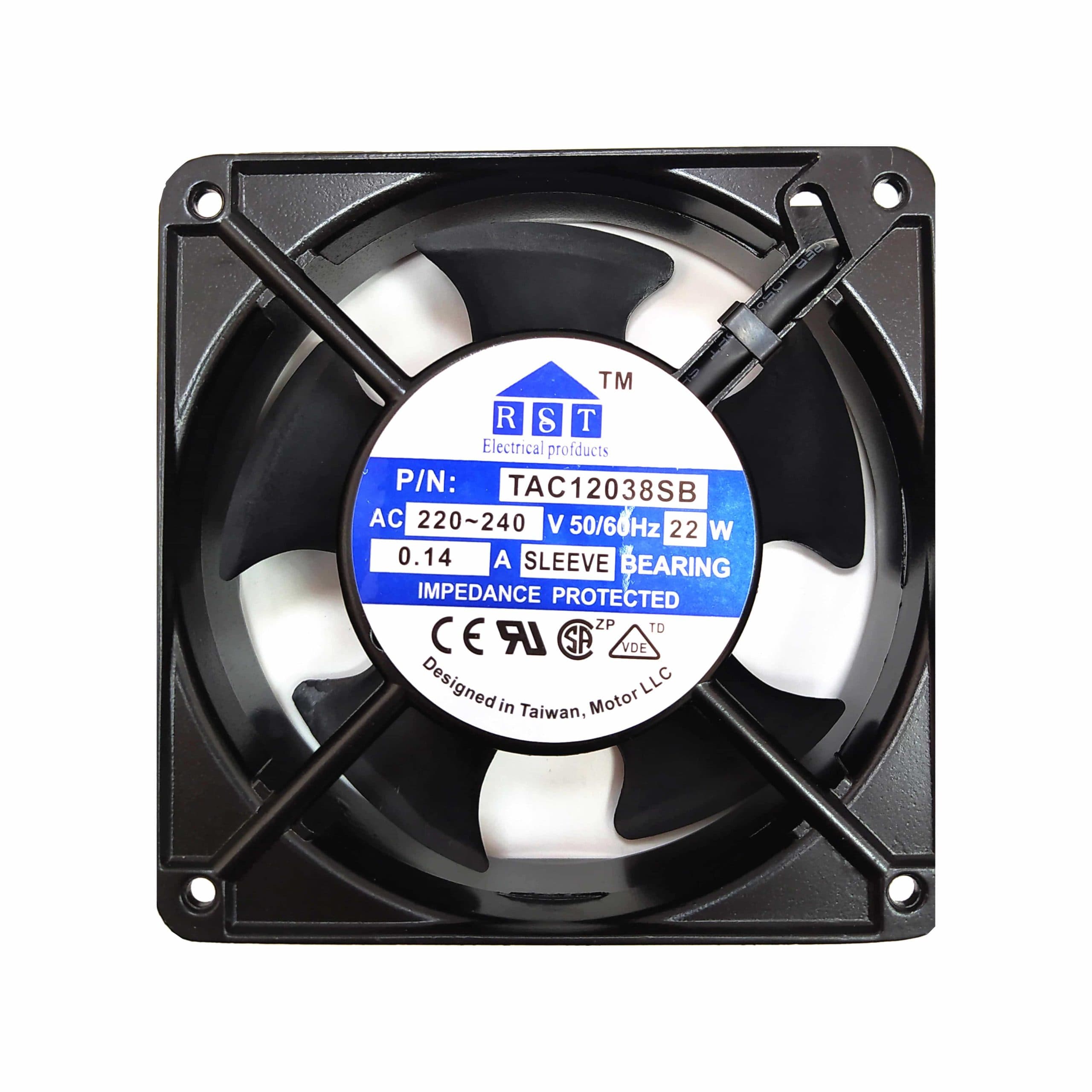 فن تابلویی 38*12*12. 220v — تصویر ۳